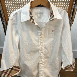 Burberry boys button down